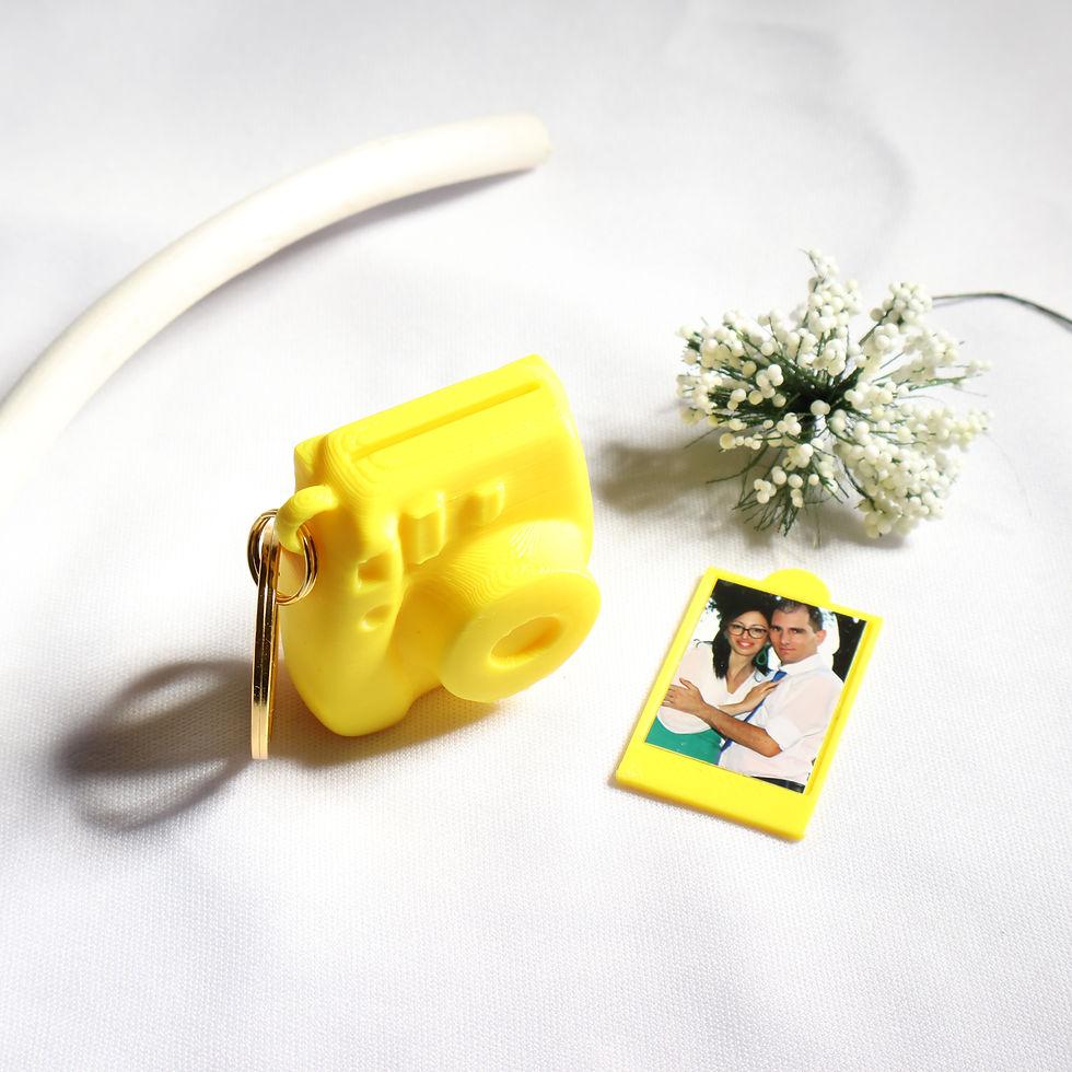 Miniatura: Portachiavi fotocamera con foto ricordo
