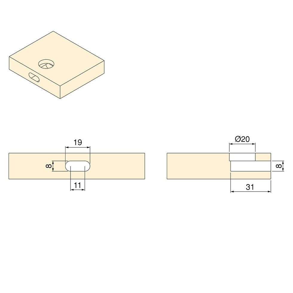 Thumbnail: LED sensor Smart switch SIMPLE (switch/proximity) surface (12/24V DC), Silver