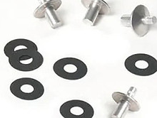Sign drive rivets