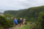 Hikers enjoying the Dolphin Trail winter special along the Tsitsikamma coastline