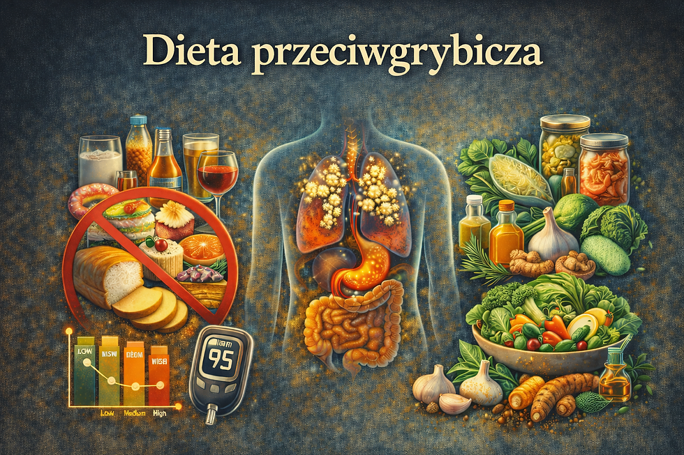 Artykuł 14. Dieta przeciwgrzybicza – jak ograniczyć rozwój Candida