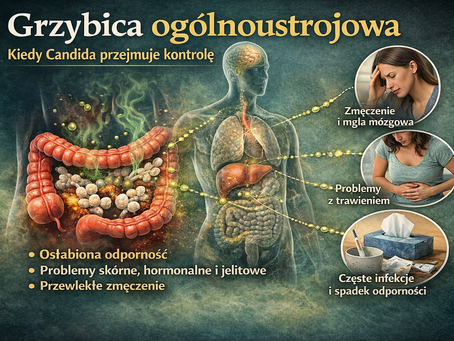 Candida ogólnoustrojowa.
