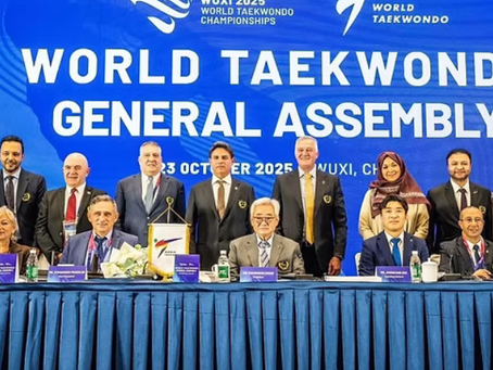 The Israel Taekwondo Federation warmly congratulates Dr. Chungwon Choue on his re-election as President of World Taekwondo