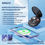Thumbnail: Polnac Wireless 15W Fast Charging Cable Set Black