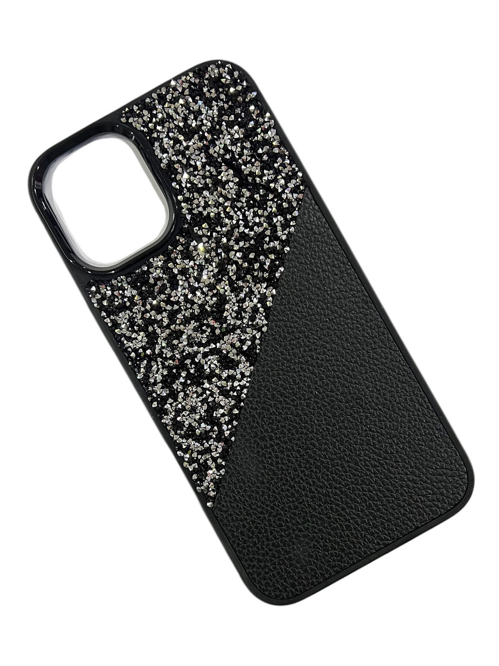 Thumbnail: Futrola iPhone 16 Plus Leather Shine Black