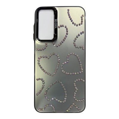 Futrola Samsung A52 Grey Heart Shine