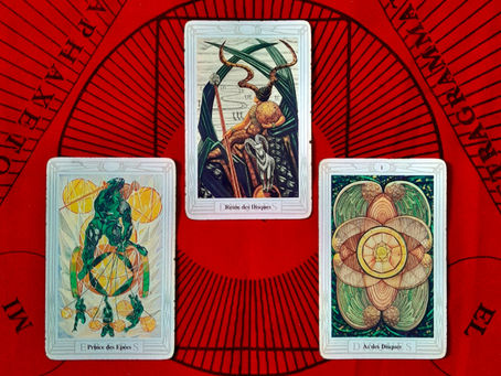 Tirage de la semaine en compagnie du tarot de Thoth. Semaine du 01 Juin au 07 Juin 2026