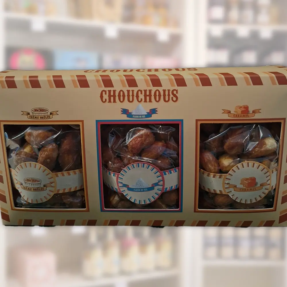CUISINE ETHNIQUE CHOUCHOUS CREME BRULEE /FLEUR DE SEL /CARAMEL 3X100G