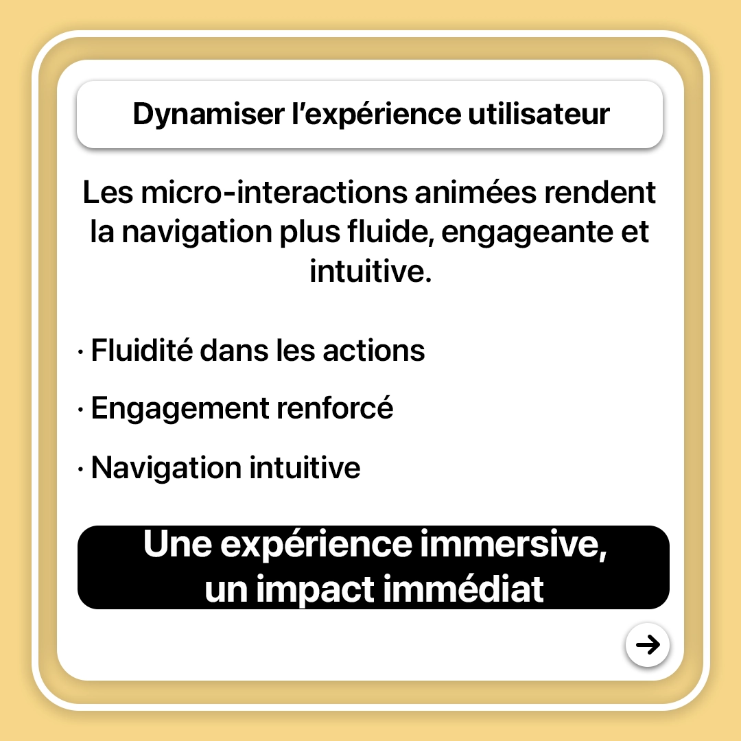 Visuel 3 Le rôle clé du Motion Design dans l'expérience utilisateur