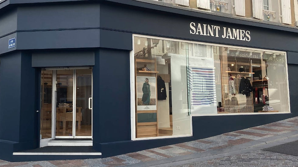 Devanture Boutique SAINT JAMES