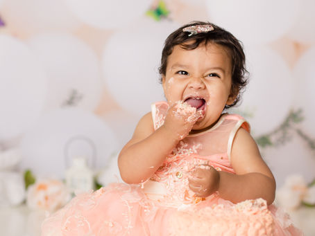 Little Miss A's Cake Smash!