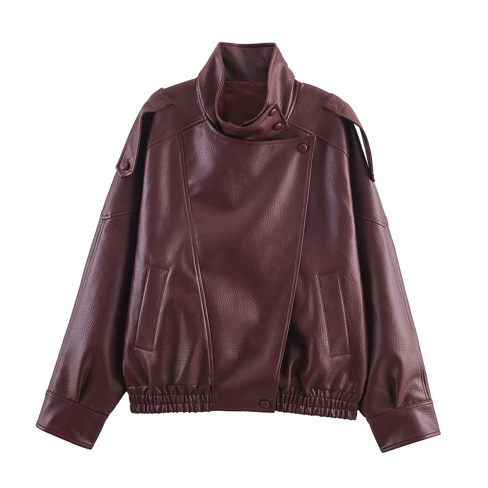 Thumbnail: HH Women Autumn Elegant Street Style Coats Woman Asymmetric Button Pocket Long S