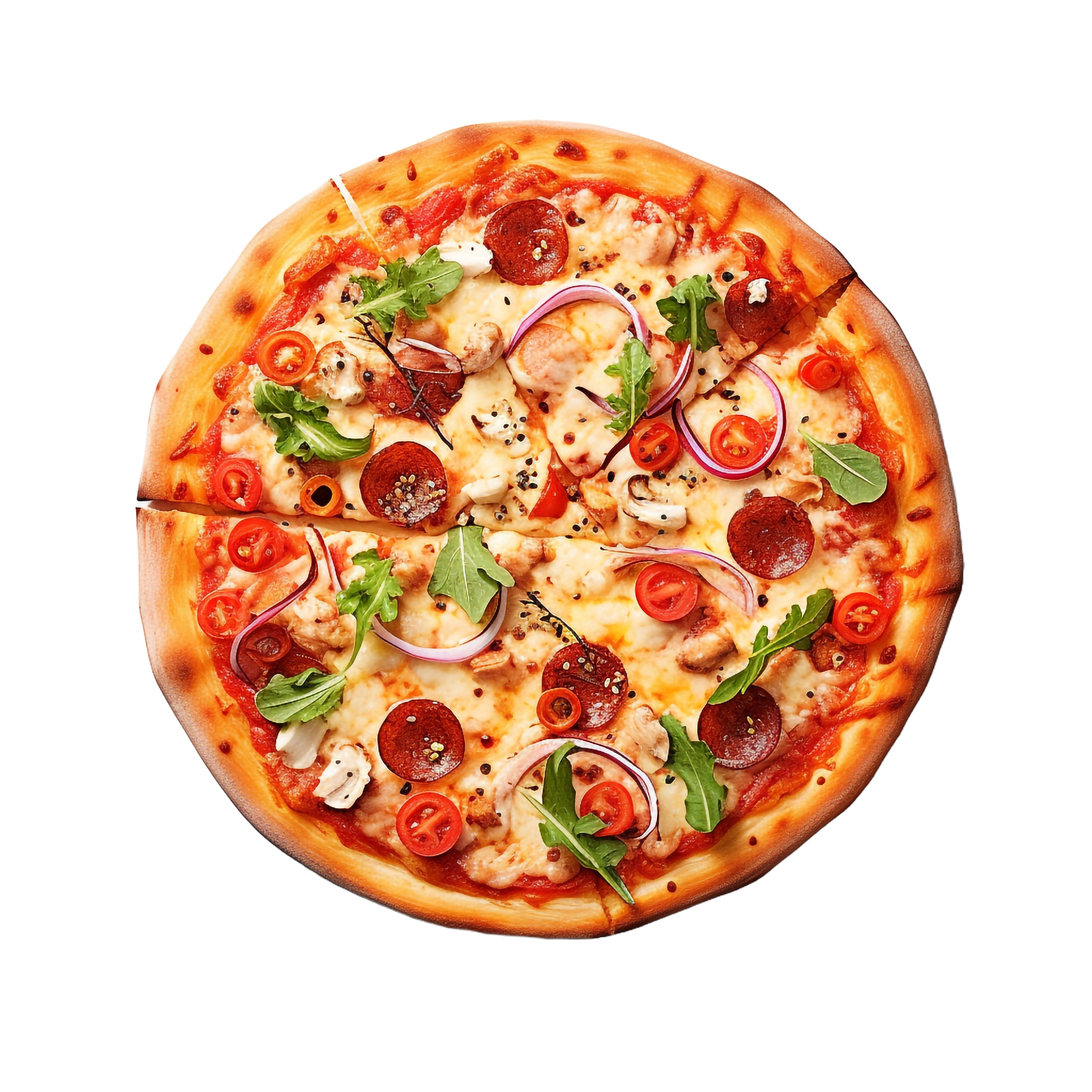 Arranged Food and Objects