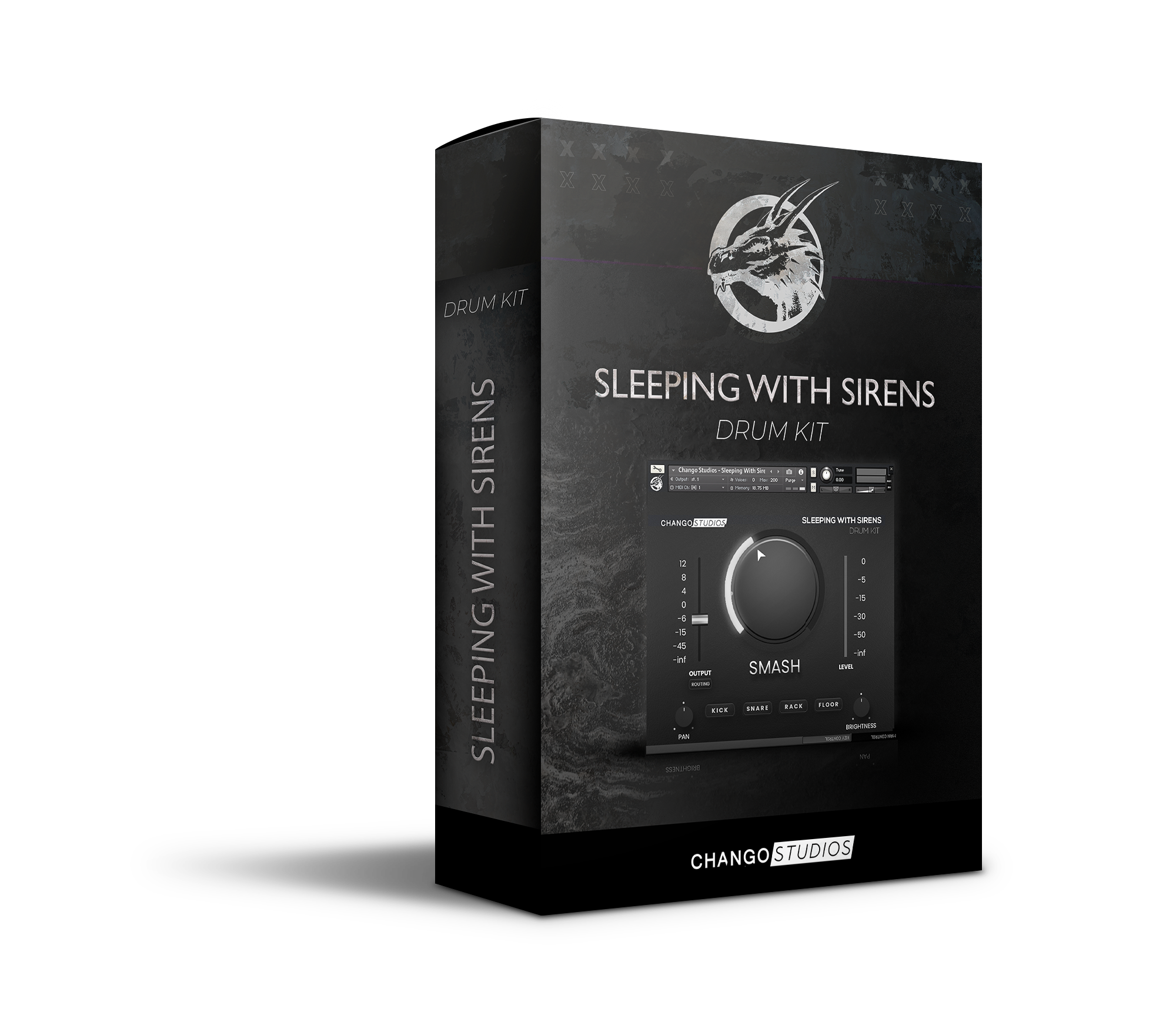 Sleeping With Sirens Drum Kit