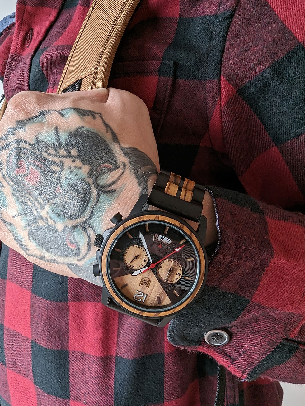 Thumbnail: THE EXPLORER - Chronograph Wooden Watch