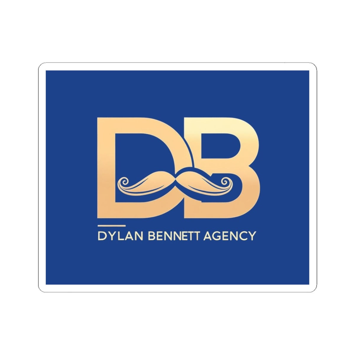 Dylan Bennett Agency Kiss-Cut Stickers