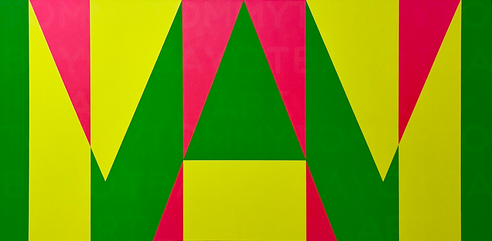 Between Shapes & Colors, series 7, no 1 