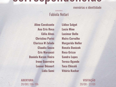 Novo trabalho em exposição no Rio de Janeiro