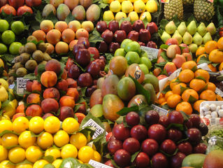 Obst-Gemüse-Salat Liste die man Füttern Darf