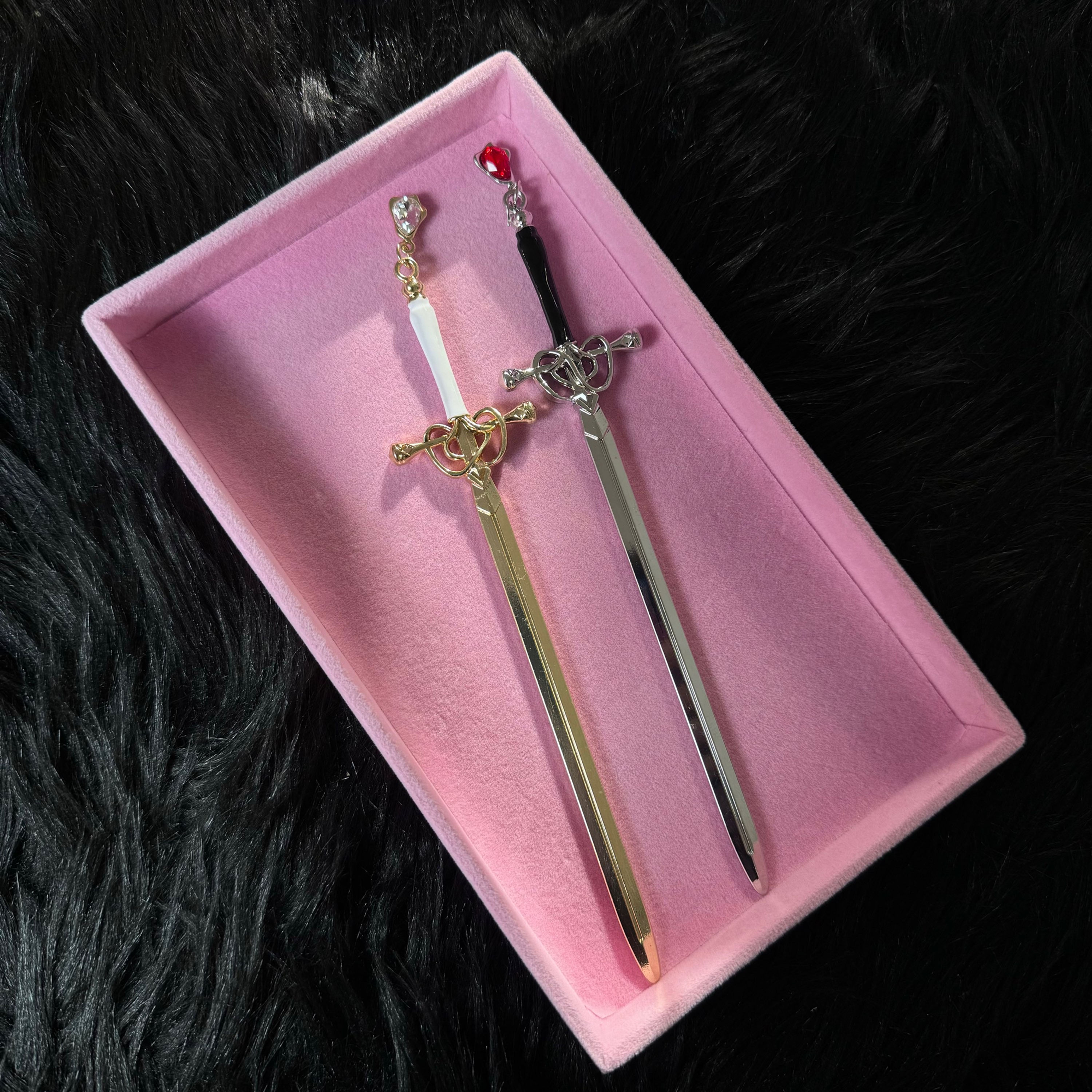 Spark sword-Haarnadel