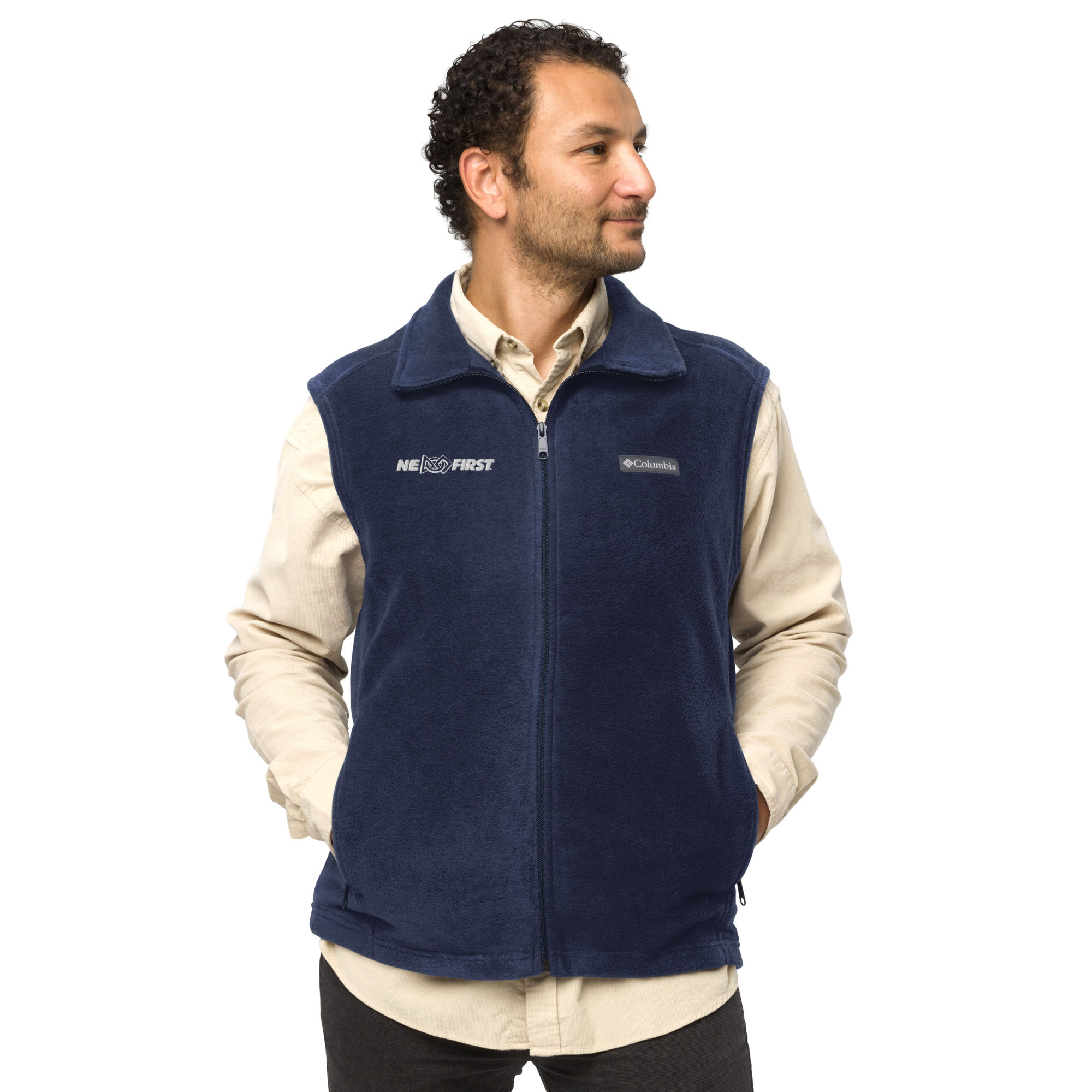 Men's Columbia fleece vest | NE FIRST