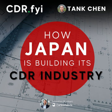 🇯🇵 Finally details on Japan’s big moves in carbon dioxide removal (hashtag#CDR) 🇯🇵