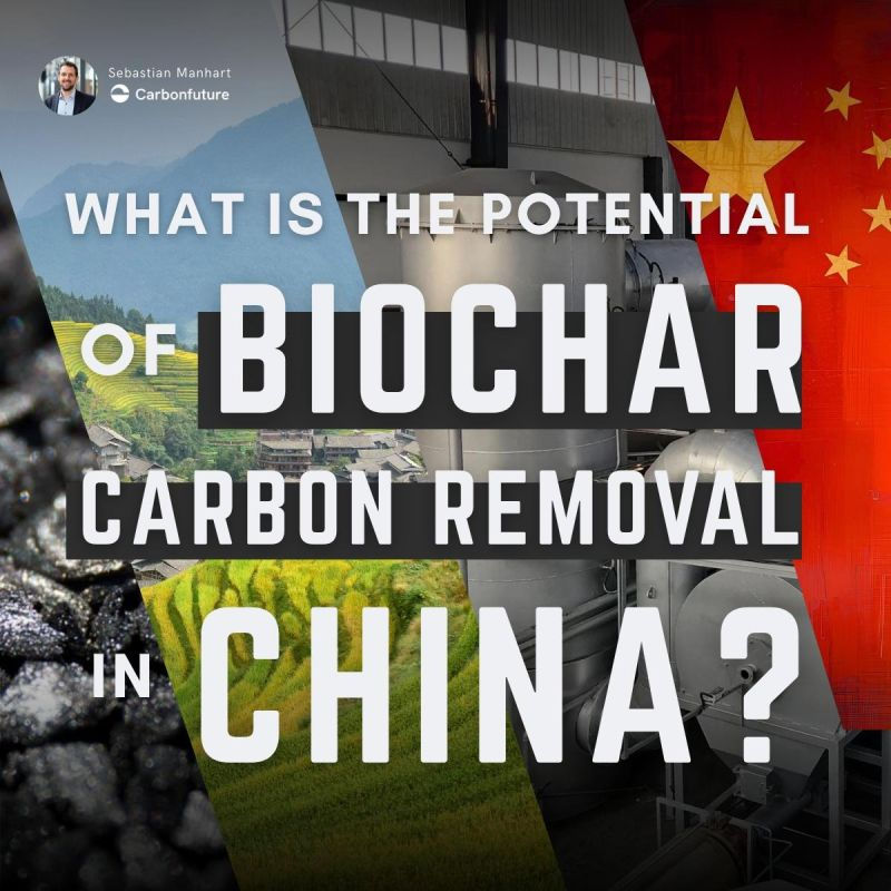 🇨🇳 What is the potential of biochar carbon removal in China? 🇨🇳 