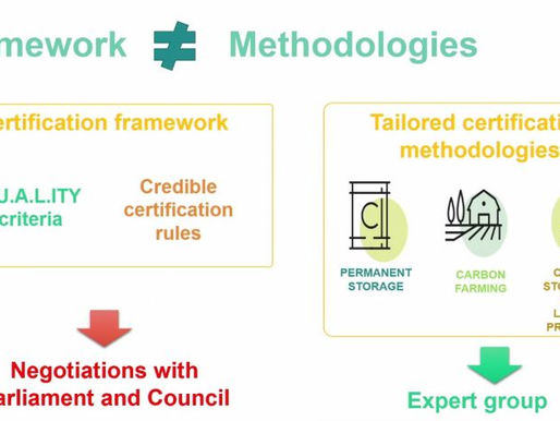 💡Missed yesterday´s European Union landmark meeting on Carbon Removal Certification (#CRCF)? 💡