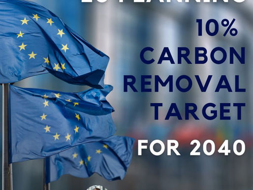 🚨 🇪🇺BREAKING: European Commission considering 10% carbon removal target for 2040 🇪🇺🚨