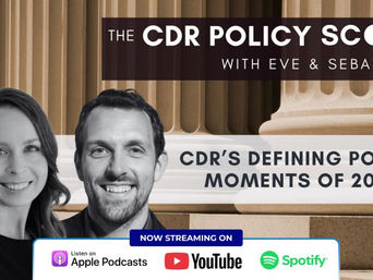 🏛️ What a year! Time to reflect on what 2025 really delivered for carbon removal policy. 