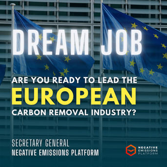 โจ Dream job alert: Are you ready to lead the European carbon removal industry?