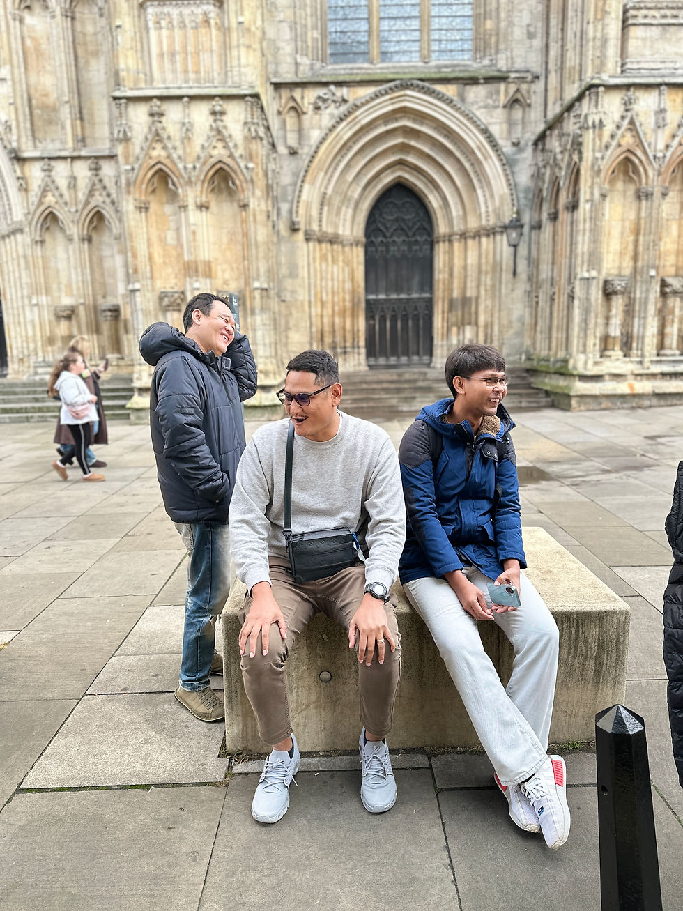 Day 6 Red on red trip - York