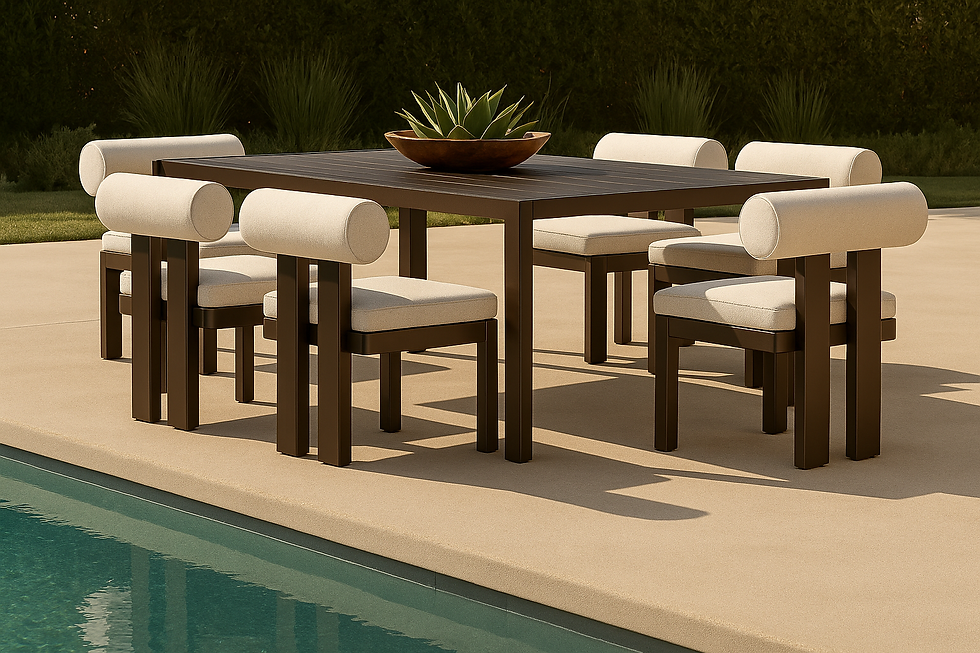 Thumbnail: Venetian Outdoor (7 or 9-piece) Table Set