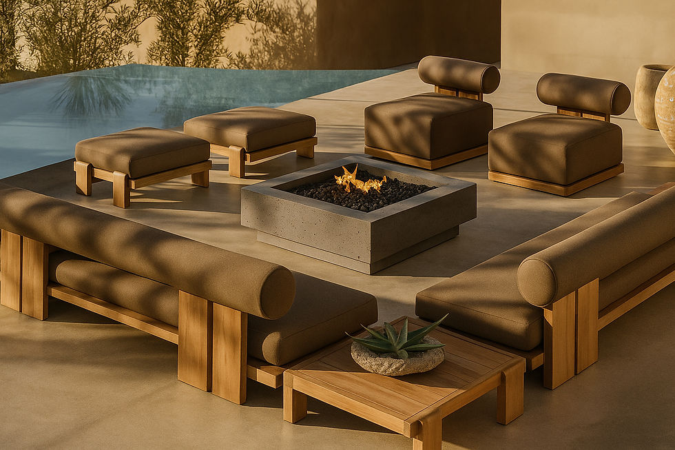 Thumbnail: Venetian Outdoor (8-piece) Sofa Set
