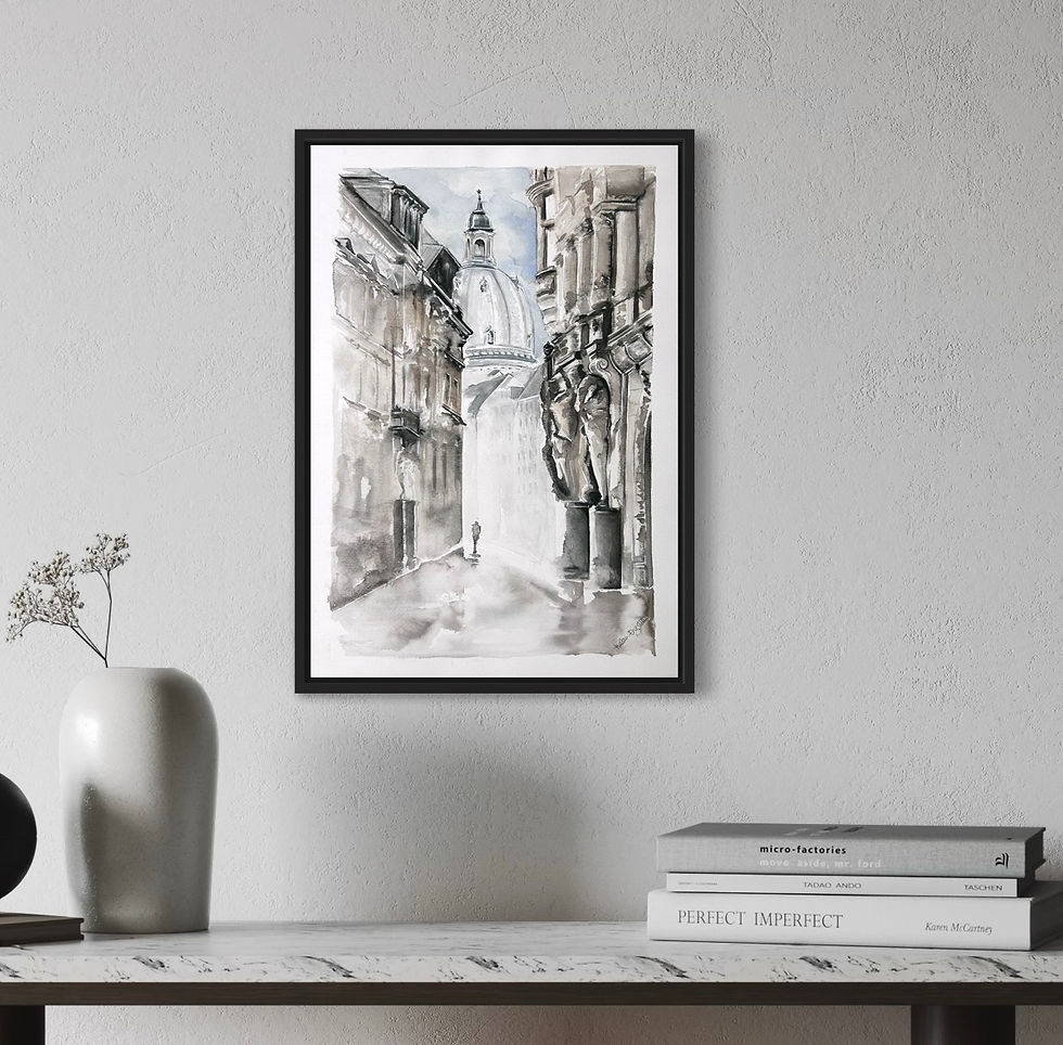 Thumbnail: Dresden 35x50 cm