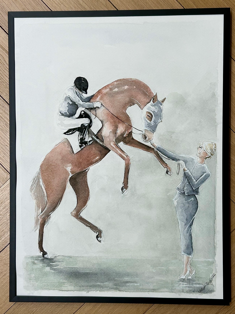 Thumbnail: Derby Nerves 30x40 cm SOLD