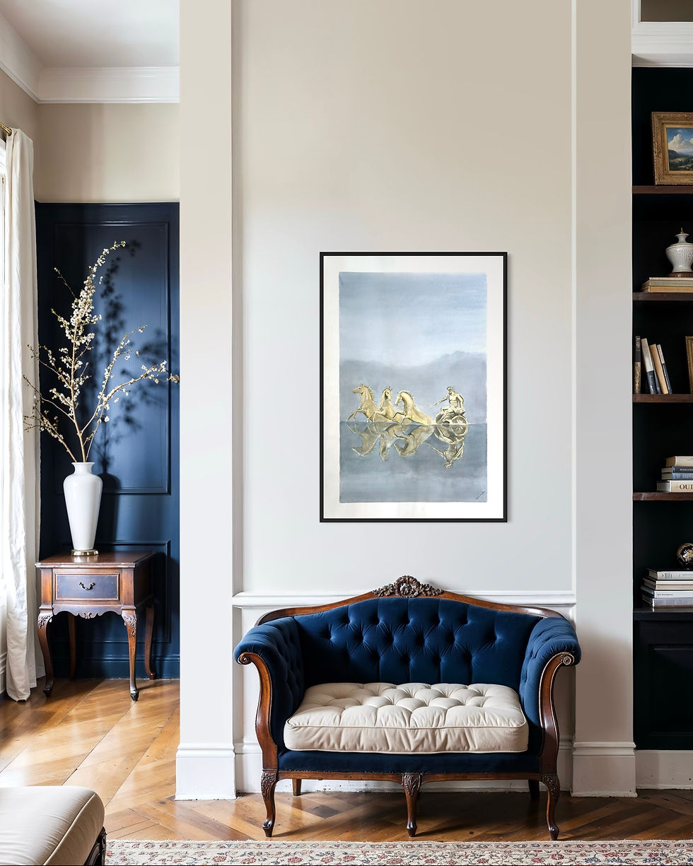 Thumbnail: Apollo Fountain 70 x 100 cm SOLD