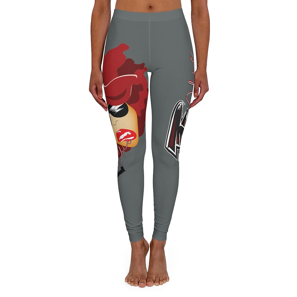 ATL Chic Gray Spandex Leggings