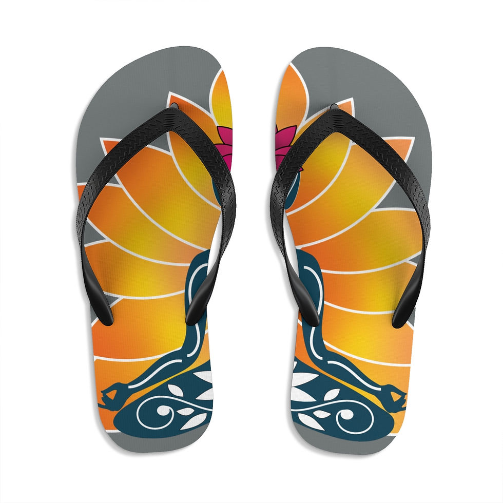 Golden Child Flip Flops