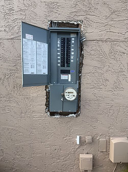 New panel upgrade installed in Glendale by a licensed electrician for reasonable price