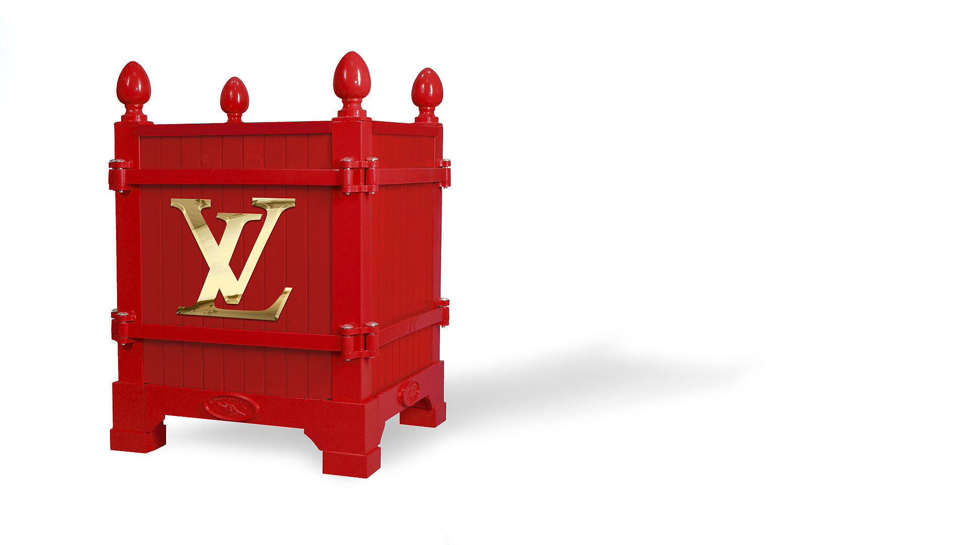 Branding ideas, Louis V. red & Logo