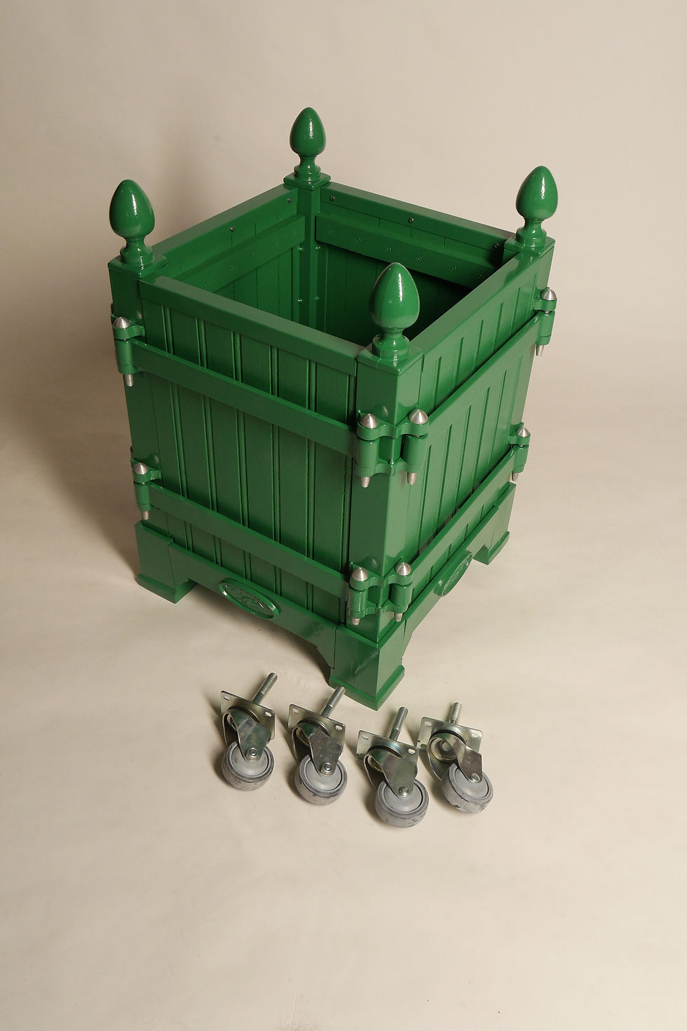 Thumbnail: Set of 4 wheels for Versailles planter - Planter boxes, Accessory