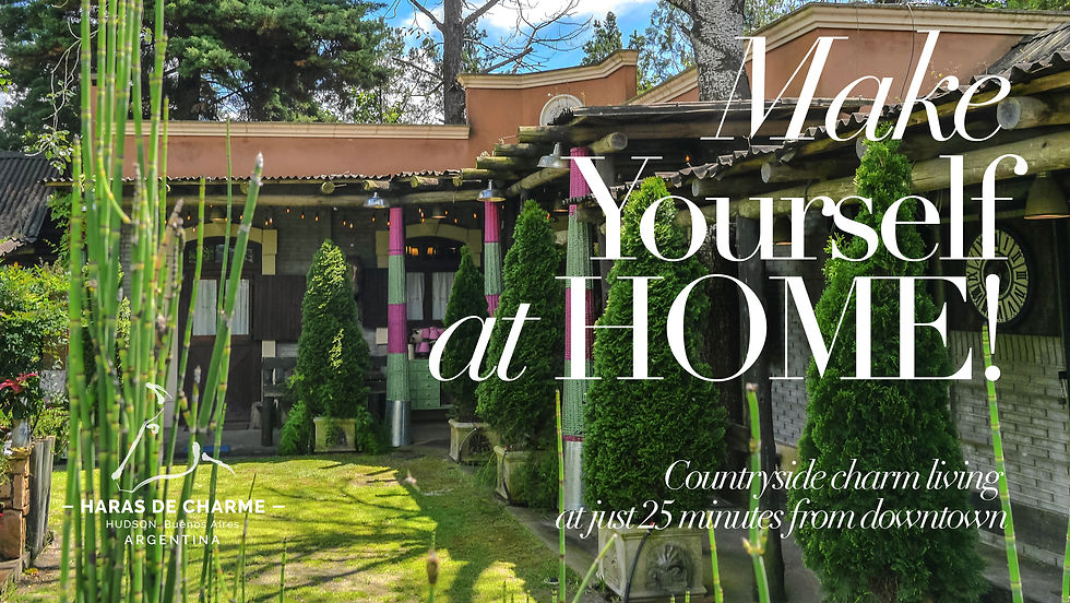 Alojarse cerca del estadio unico de La Plata, Si usted esta buscando alojarse cerca del estadio único de la ciudad de La Plata, Haras de Charme es una excelente opcion.