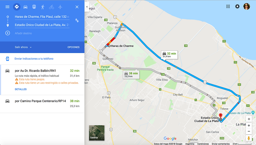 Alojarse cerca del estadio unico de La Plata, Si usted esta buscando alojarse cerca del estadio único de la ciudad de La Plata, Haras de Charme es una excelente opcion.