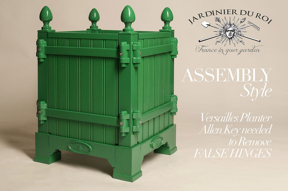 Thumbnail: Vert Jardin des Tuileries, Versailles planter - Planter boxes