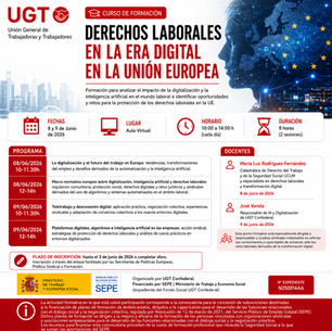 Curso de Formación: Derechos Laborales en la Era Digital en la Unión Europea