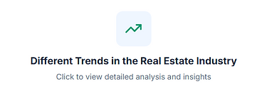 Different Trends in Real Estate Industry