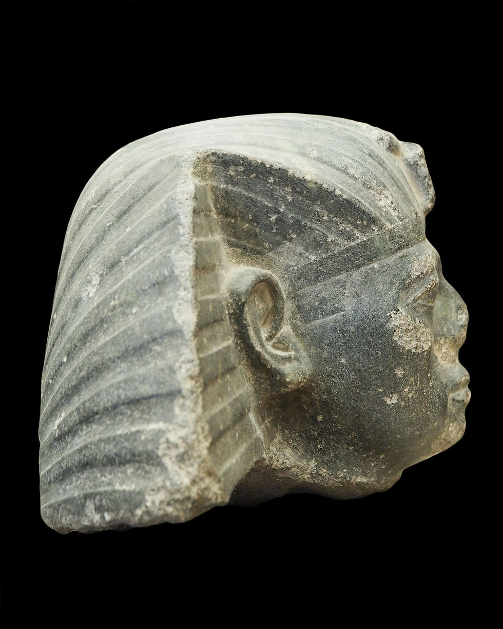 Thumbnail: Head of a statue of Amenemhat III