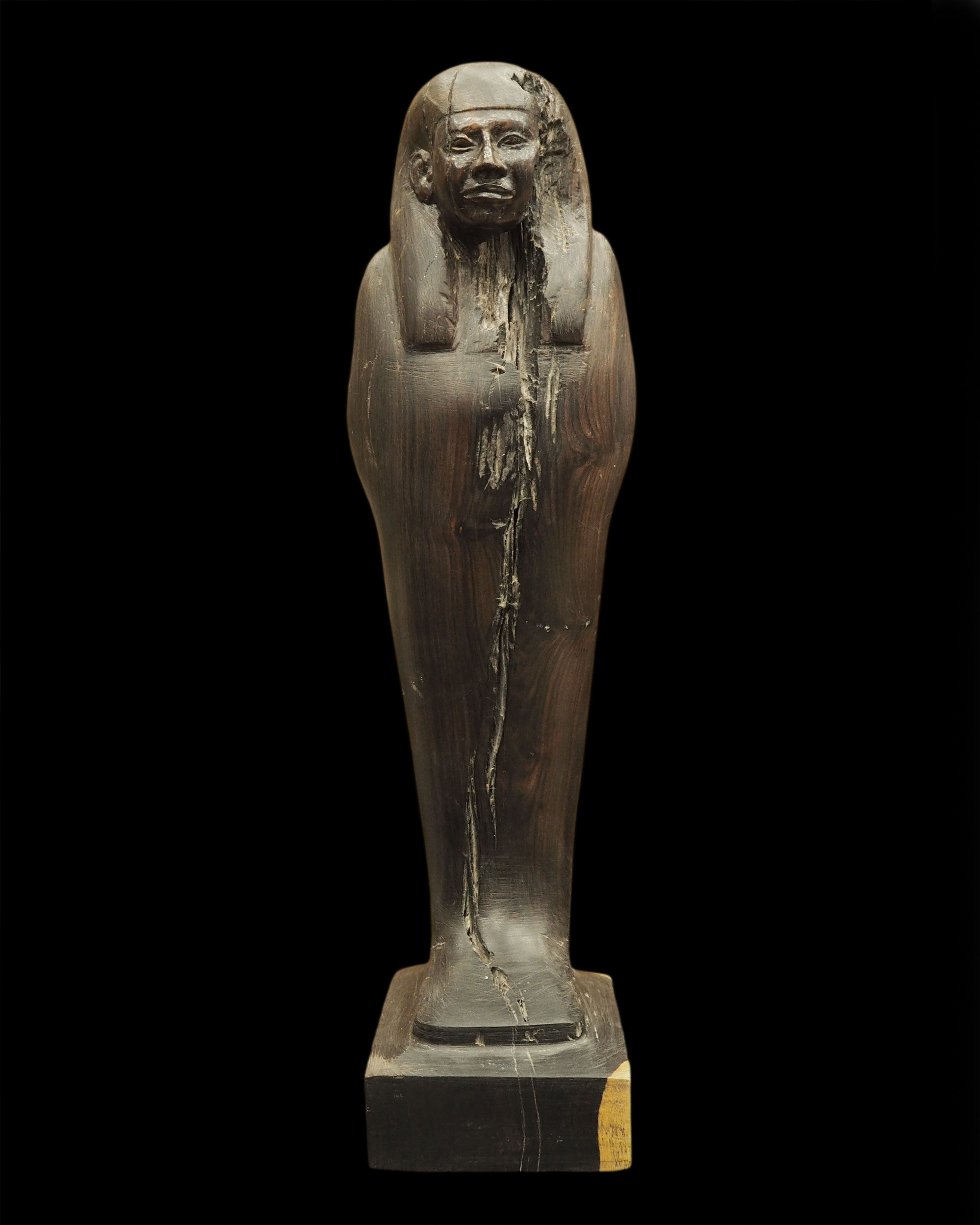 Egyptian wooden shabti