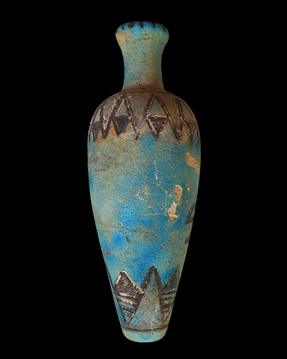 Thumbnail: Faience vase in Amarna style
